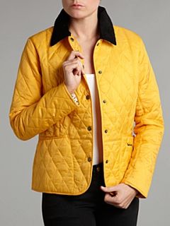 Barbour Liberty summer Liddesdale quilted coat Yellow   