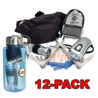 Lifeline Wilderness Essentials in A Bottle 12 Pack