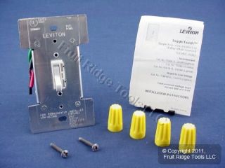 Leviton White 1000W Toggle Touch Light Dimmer Switch