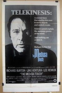 1978 The Medusa Touch Original Movie Poster Richard Burton