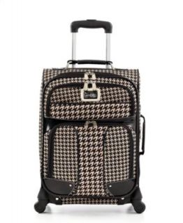 Jessica Simpson Suitcase, 20 Houndstooth Rolling Carry On Expandable