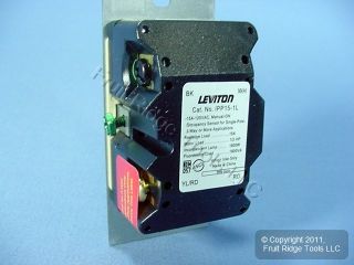 Leviton Ivory Motion Sensor Occupancy Switch Manual On