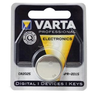 Varta CR2025 3V Lithium Coin Cell Battery   DL2025 ECR2