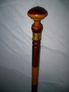 Hand Made Old African Strong Wood Walking Stick Cane