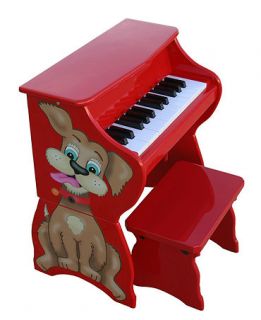Schoenhut Piano Pals Dog 25 Key with Bench   Kids