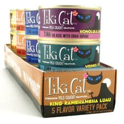Tiki Cat Food Kamehameha Variety 2 8 oz Cans 12 Pack