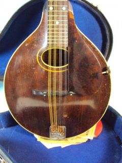Beautiful Vintage 1922 Loar Era Gibson Style A Mandolin Case Pickguard