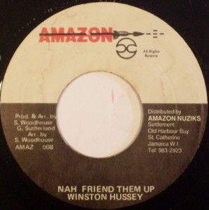 45 Reggae Winston Hussey Nah Friend Them Up Killer RARE Roots Listen
