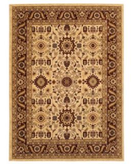 CLOSEOUT Couristan Area Rug, Tolya TOL6709 Cream/Red 82 x 115