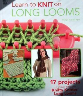Learn to Knit on Long Looms 17 Projects