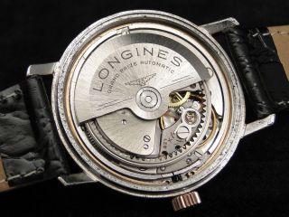 Vintage Longines Flagship Gold Steel Wrist Watch 345 Cal RARE
