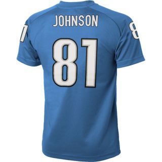 look like their favorite player with this calvin johnson youth blue 81