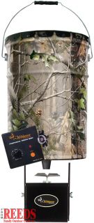Wildgame Innovations Hanging Steel Pail Feeder (6.5 Gal / 50lb)   TH