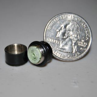 Black Magnetic Nano Cache Tiny Geocache Containers