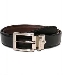 Nautica Belts, 35mm Reversible Leather With Anchor Rivet Detail