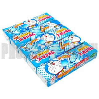 Lotte Doraemon Squash Soda Fusen Bubble Gum Japanese Yummy 5 Packs