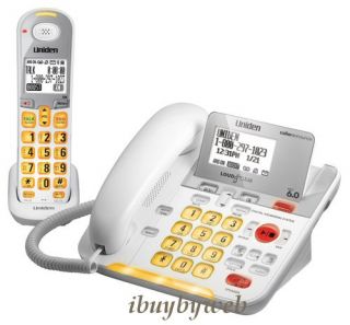 Uniden D3098 Loud Amplified DECT 6 0 Cordless Phone w Answering System