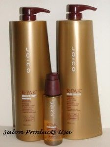 Joico K Pak Color Therapy 33 oz L Shampoo Conditioner Restorative Oil