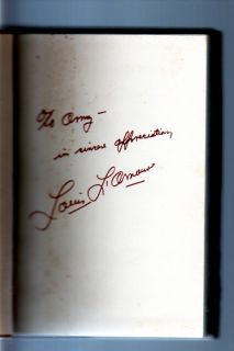 The Californios Louis LAmour Signed First Ed HB DJ