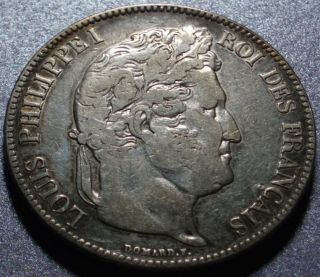 Louis Philippe right. Joseph François Domard was the coin’s