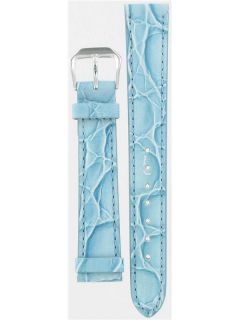 Genuine Timex 12mm Turquoise Genuine Leather Watch Band TX20412LAQ