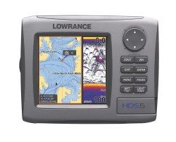 100 REBATE Lowrance HDS 5 Fishfinder/GPS (Base USA, 83/200 Transducer
