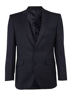 New & Lingwood Richmond birdseye suit jacket Navy   