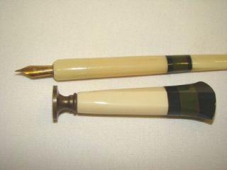 1920s Eversharp LUCITE/BAKELITE Ink Dip Pen, 14K Nib, Opener, Wax Seal