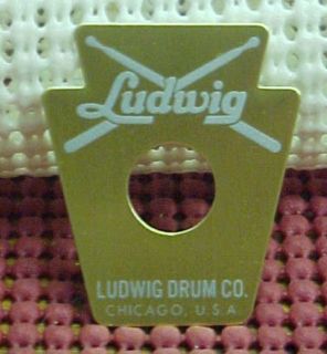 Ludwig Chicago USA Keystone Badge Seconds