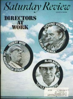 Saturday Review Luchino Visconti Robert Wise Alan Arkin 8 8 1970