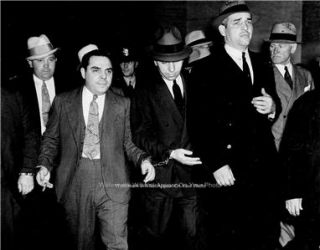 Lucky Luciano Gangster Italian Mobster Organized Mafia Crime Syndicate