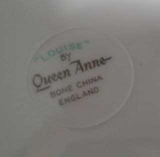 Queen Ann Louise Floral Bread Plate