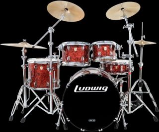 Ludwig Drums Classic Maple Shell Pack Big Beat L8625EM