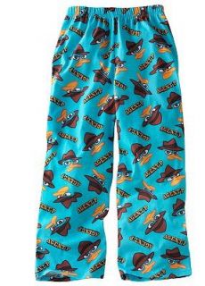 Phineas Ferb Lounge Pants Pajamas PJs 4 5 6 7 8 10 12