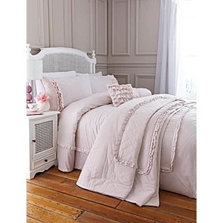 Shabby Chic Pretty Pink Ruffle bed linen   