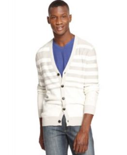Kenneth Cole Reaction Sweater, Button Front Cardigan   Mens Sweaters