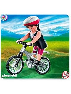 Playmobil 4743 Woman on mountain bike   