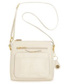 Giani Bernini Handbag, Pebble Leather Crossbody Bag, Small   Handbags