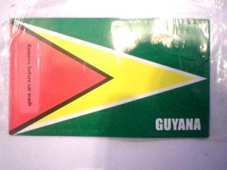 Guyana Flag Magnets Great for Car Fridge Tool Box