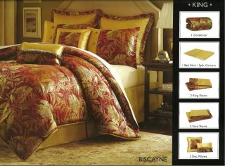 Island loveliness evoked with an luxury comforter in a painterly