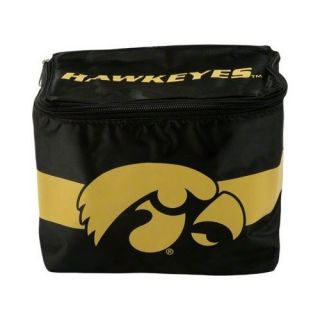 Iowa Hawkeyes Insulated 6 Pack Lunch Box Cooler Bag