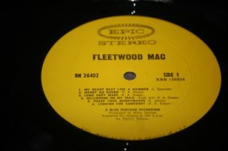 Fleetwood Mac  Self Titled LP Original classic blues band lineup EPIC