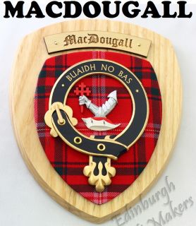 Wallace Clan Crest Wall Plaque Plaques Available in Any Clan Name