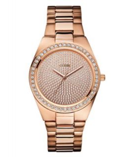 Fossil Watch, Womens Chronograph Stella Glitz Rose Gold Ion Plated
