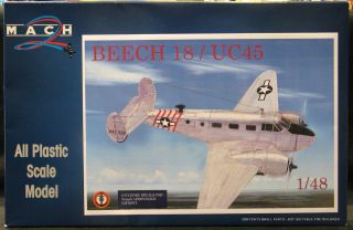 48 Mach 2 Beech 18 UC 45 World War II Transport