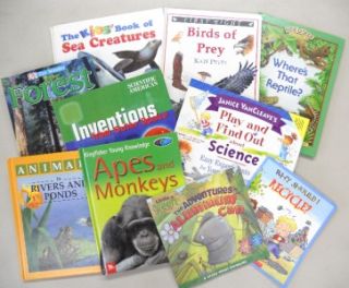 Nature and Science Picture Book Lot Children