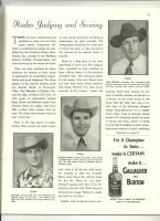 1955 Madison Square Garden Rodeo Program No Day Sheet