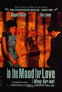 In The Mood for Love Movie Poster French 27x40 Tony Leung Chiu Wai
