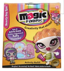 Magic Fabric 3D Activity Refill Day Spa Puffy Character