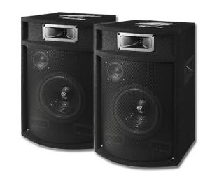 New Pair MA Audio PA380X 600W 3 Way Pro PA DJ Speakers